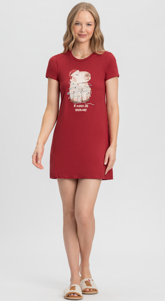 Camisola Feminina Manga Curta
