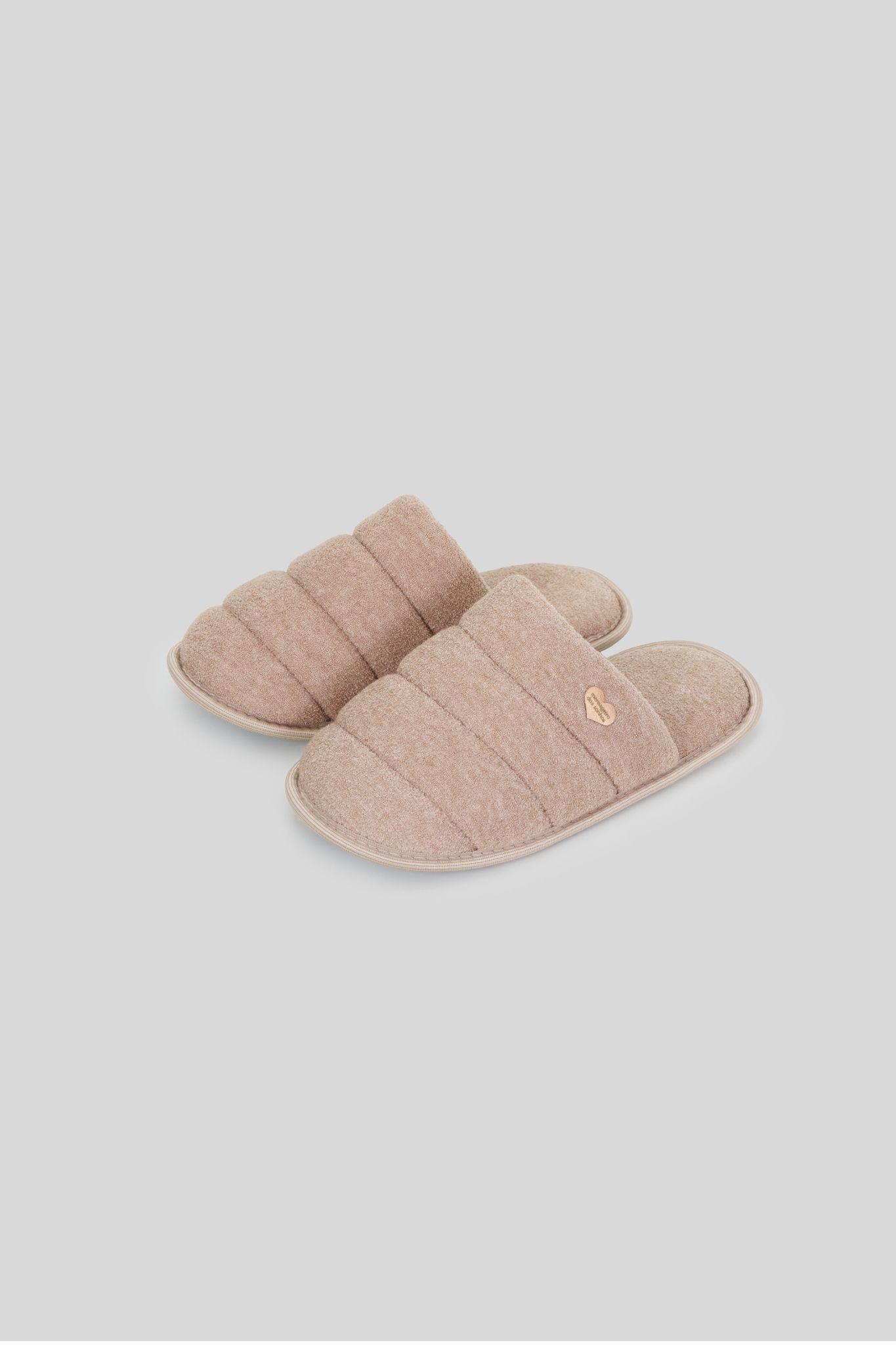 PANTUFA FEMININA ADULTA AREIA
