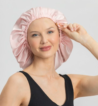 Kit De Touca E Scrunchie Cetim