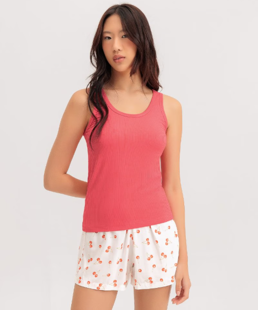 Pijama Feminino Regata Com Shorts