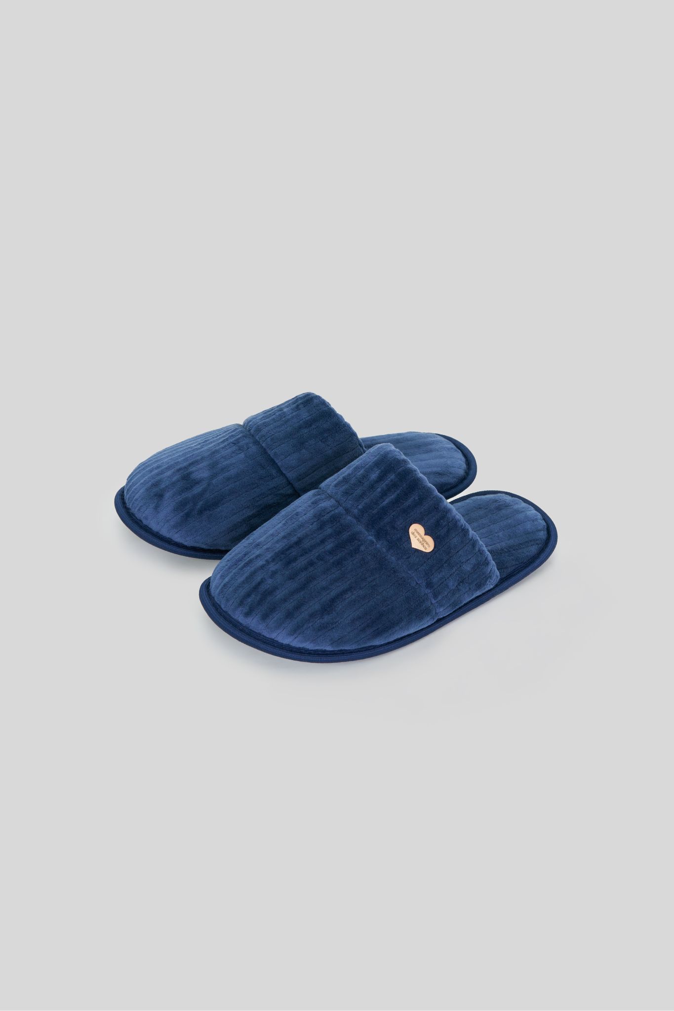 Pantufa Feminina Adulta Azul Marinho